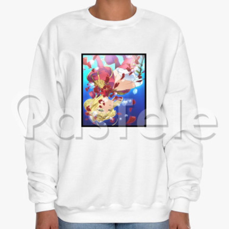Fate Extra Last Encore Custom Unisex Crewneck Sweatshirt Cotton Polyester Fabric Cloth