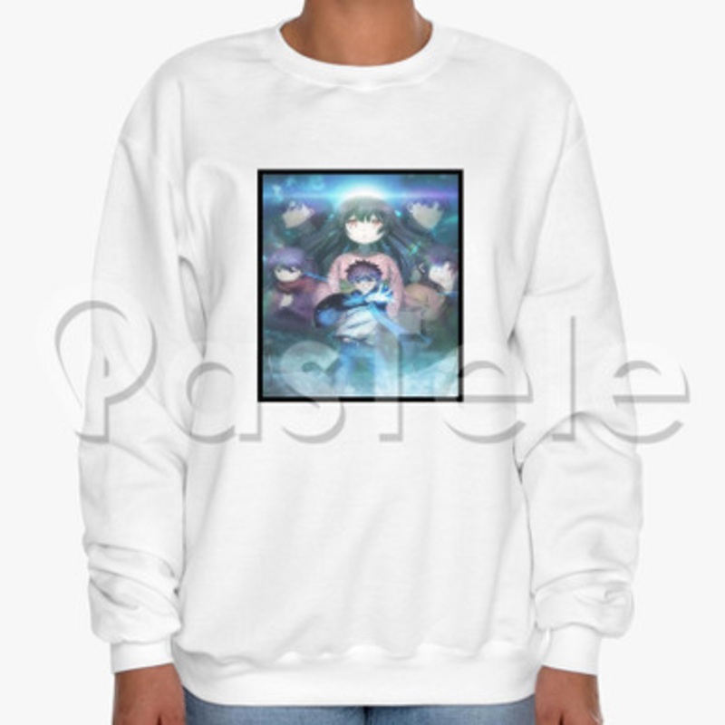 Fate kaleid liner Prisma Illya Movie Sekka no Chikai Custom Unisex Crewneck Sweatshirt Cotton Polyester Fabric Cloth