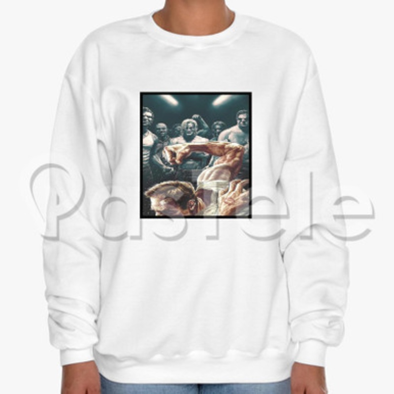 Fight Club Custom Unisex Crewneck Sweatshirt Cotton Polyester Fabric Cloth
