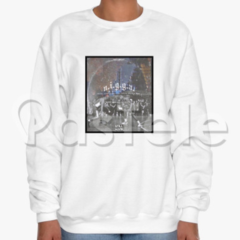 Ghetto Nigga Dizzy Wright Custom Unisex Crewneck Sweatshirt Cotton Polyester Fabric Cloth