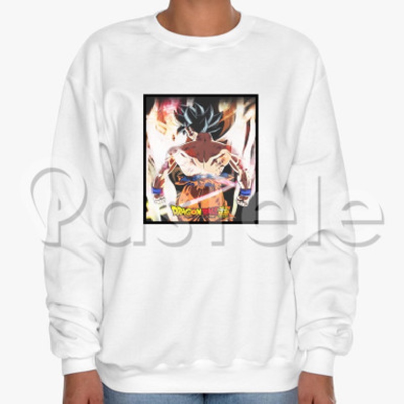 Goku Dragon Ball Super Ultra Custom Unisex Crewneck Sweatshirt Cotton Polyester Fabric Cloth