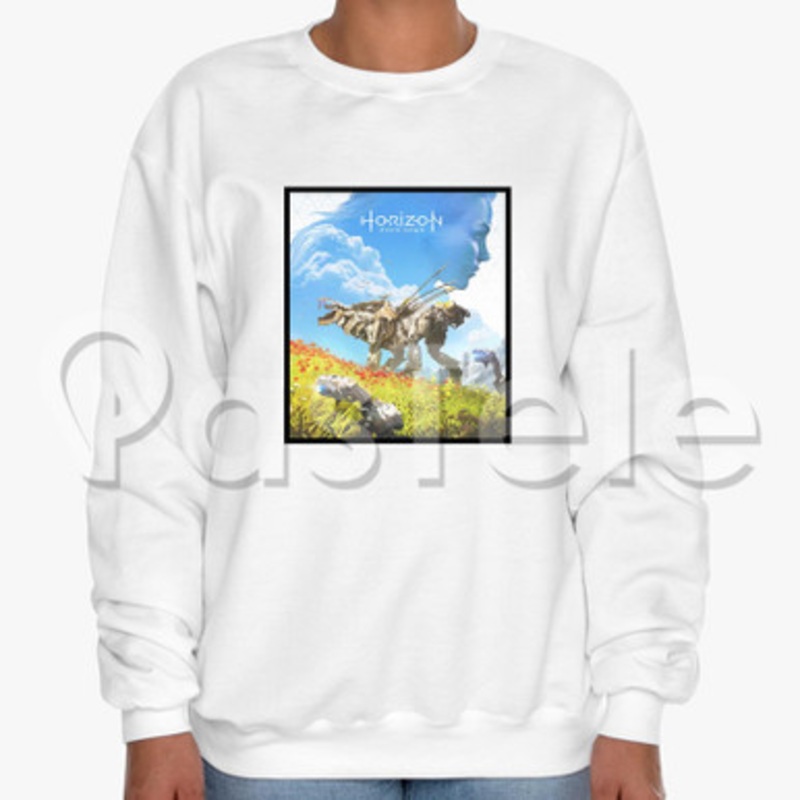 Horizon Zero Dawn Custom Unisex Crewneck Sweatshirt Cotton Polyester Fabric Cloth