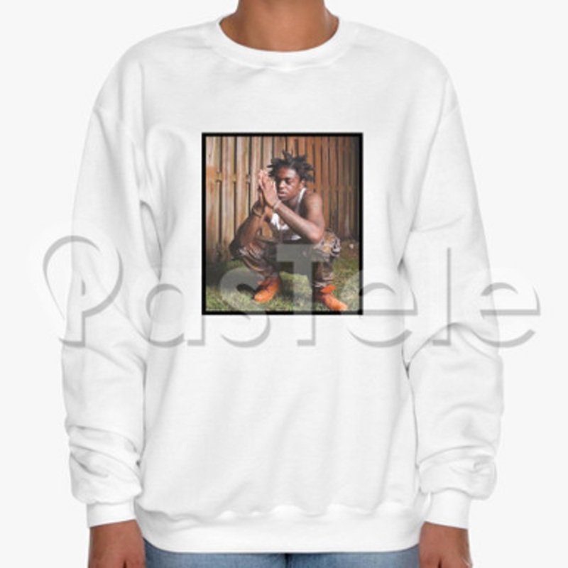 Kodak Black Just A Wrap Custom Unisex Crewneck Sweatshirt Cotton Polyester Fabric Cloth