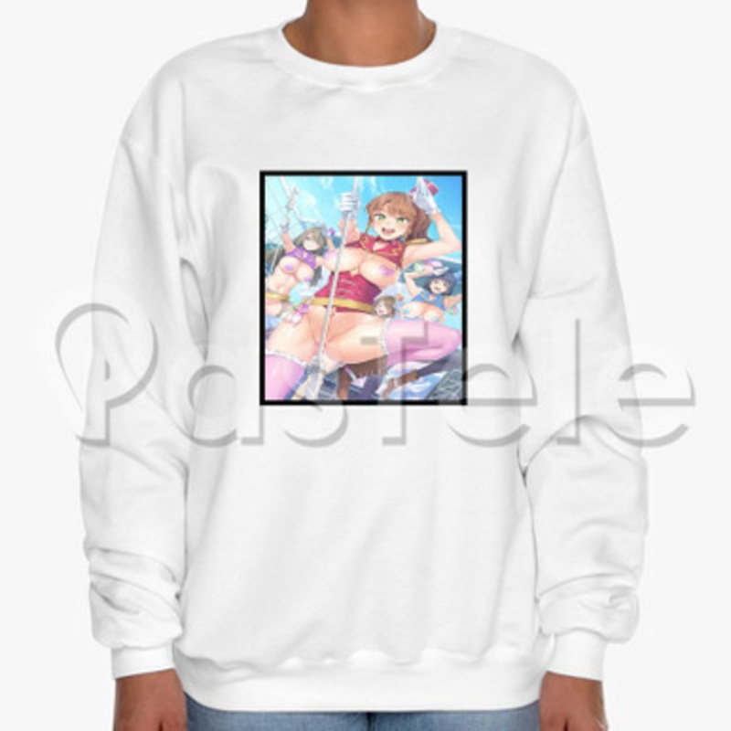 Kyonyuu Reijou MC Gakuen Custom Unisex Crewneck Sweatshirt Cotton Polyester Fabric Cloth