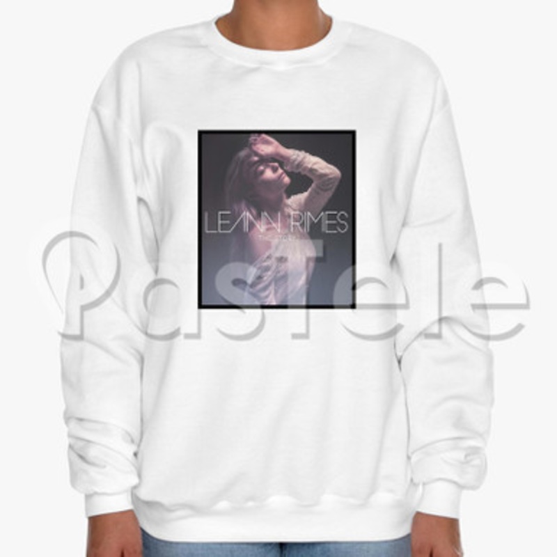 Le Ann Rimes The Story Custom Unisex Crewneck Sweatshirt Cotton Polyester Fabric Cloth