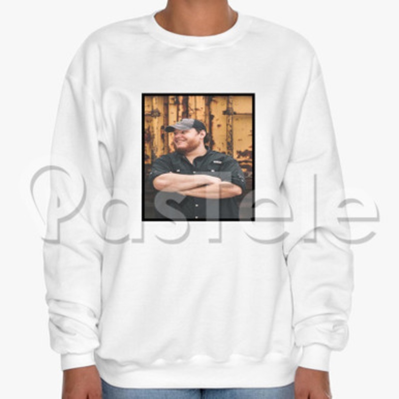 Luke Combs Custom Unisex Crewneck Sweatshirt Cotton Polyester Fabric Cloth