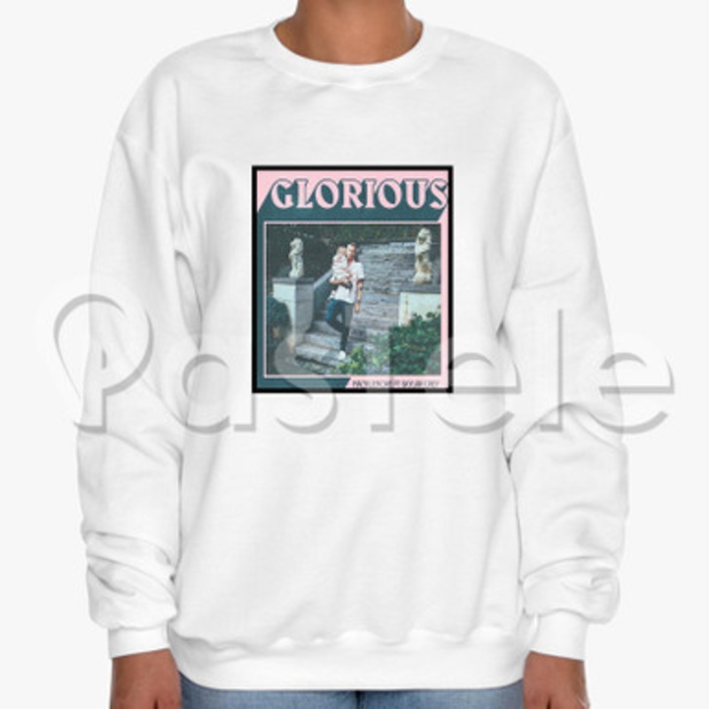 Macklemore feat Skylar Grey Glorious Custom Unisex Crewneck Sweatshirt Cotton Polyester Fabric Cloth
