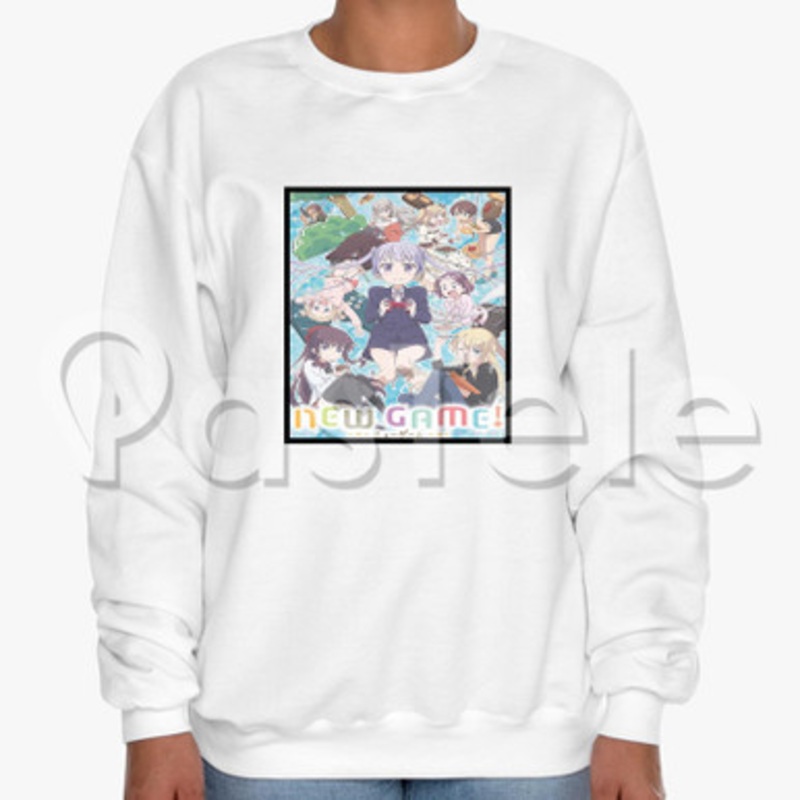 New Game Custom Unisex Crewneck Sweatshirt Cotton Polyester Fabric Cloth