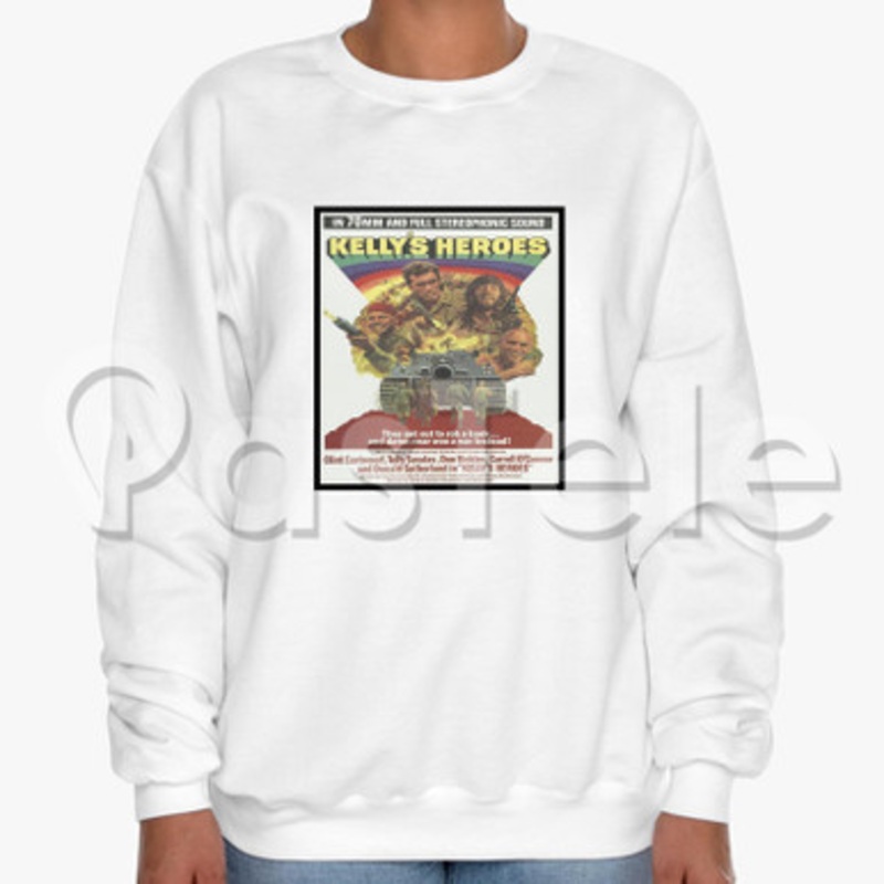 Oddball Kelly s Heroes Custom Unisex Crewneck Sweatshirt Cotton Polyester Fabric Cloth