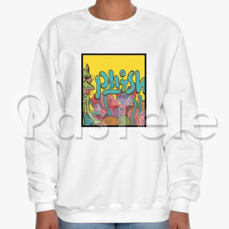 Phish Custom Unisex Crewneck Sweatshirt Cotton Polyester Fabric Cloth