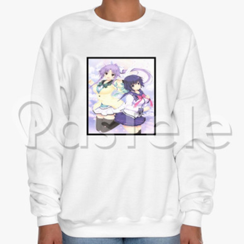 Pretty x Cation 2 The Animation Custom Unisex Crewneck Sweatshirt Cotton Polyester Fabric Cloth