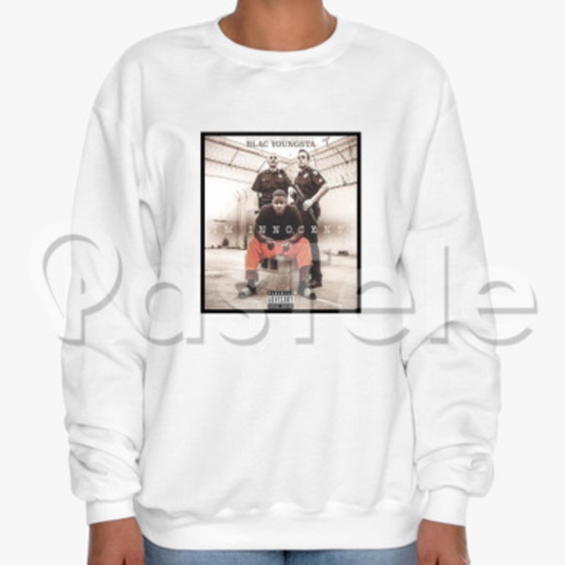Sex Blac Youngsta Feat Slim Jxmmi Custom Unisex Crewneck Sweatshirt Cotton Polyester Fabric Cloth