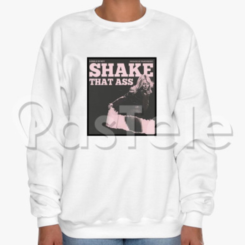 Shake That Ass Key Custom Unisex Crewneck Sweatshirt Cotton Polyester Fabric Cloth