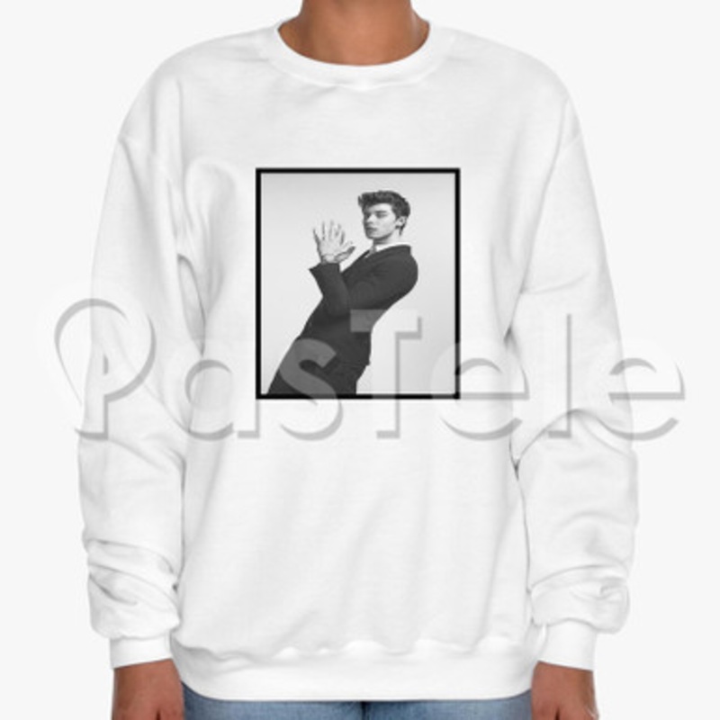 Shawn Mendes 3 Custom Unisex Crewneck Sweatshirt Cotton Polyester Fabric Cloth