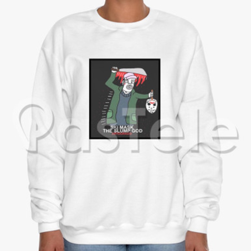 Ski Mask The Slump God Custom Unisex Crewneck Sweatshirt Cotton Polyester Fabric Cloth