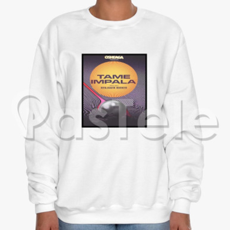 Tame Impala Custom Unisex Crewneck Sweatshirt Cotton Polyester Fabric Cloth