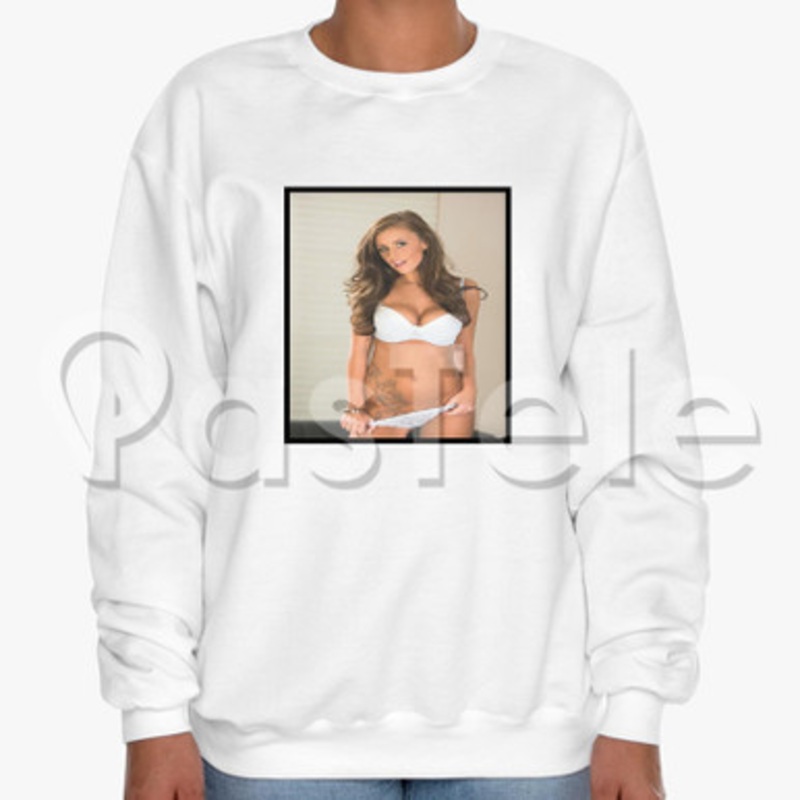 Whitney Westgate Custom Unisex Crewneck Sweatshirt Cotton Polyester Fabric Cloth
