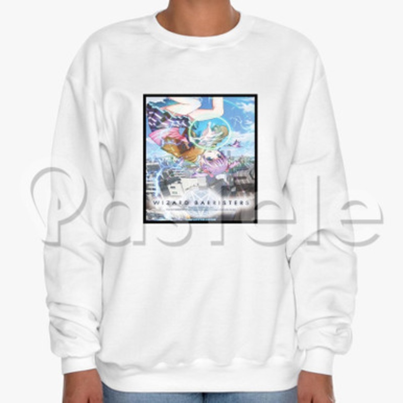 Wizard Barristers Custom Unisex Crewneck Sweatshirt Cotton Polyester Fabric Cloth