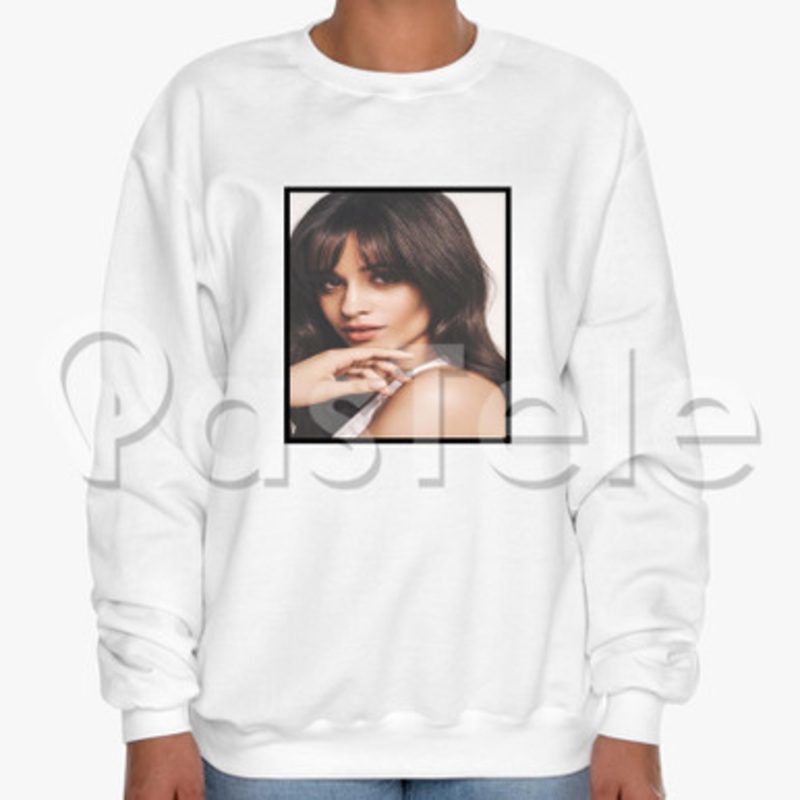 Camila Cabello Beautiful Custom Unisex Crewneck Sweatshirt Cotton Polyester Fabric Cloth