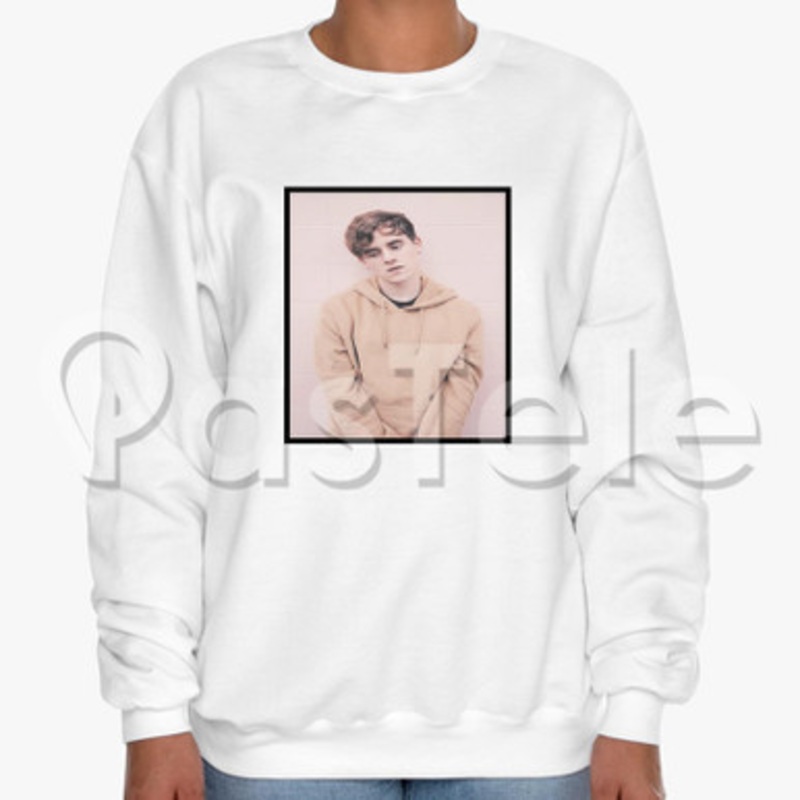 Connor Franta Custom Unisex Crewneck Sweatshirt Cotton Polyester Fabric