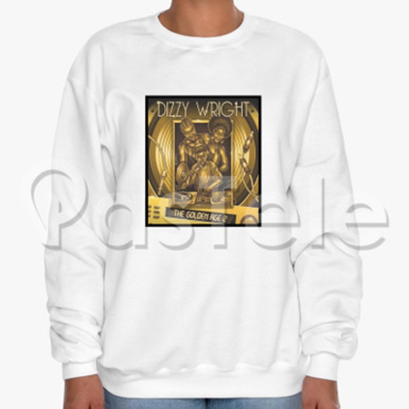 Dizzy Wright JOB Custom Unisex Crewneck Sweatshirt Cotton Polyester Fabric Cloth