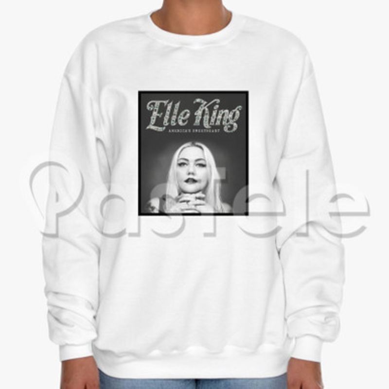 Elle King Custom Unisex Crewneck Sweatshirt Cotton Polyester Fabric