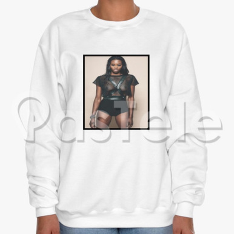 Eugena Washington Custom Unisex Crewneck Sweatshirt Cotton Polyester Fabric Cloth