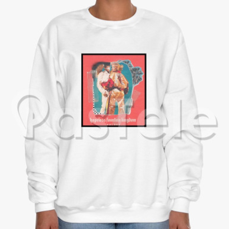 Halsey Walls Could Talk Custom Unisex Crewneck Sweatshirt Cotton Polyester Fabric Cloth