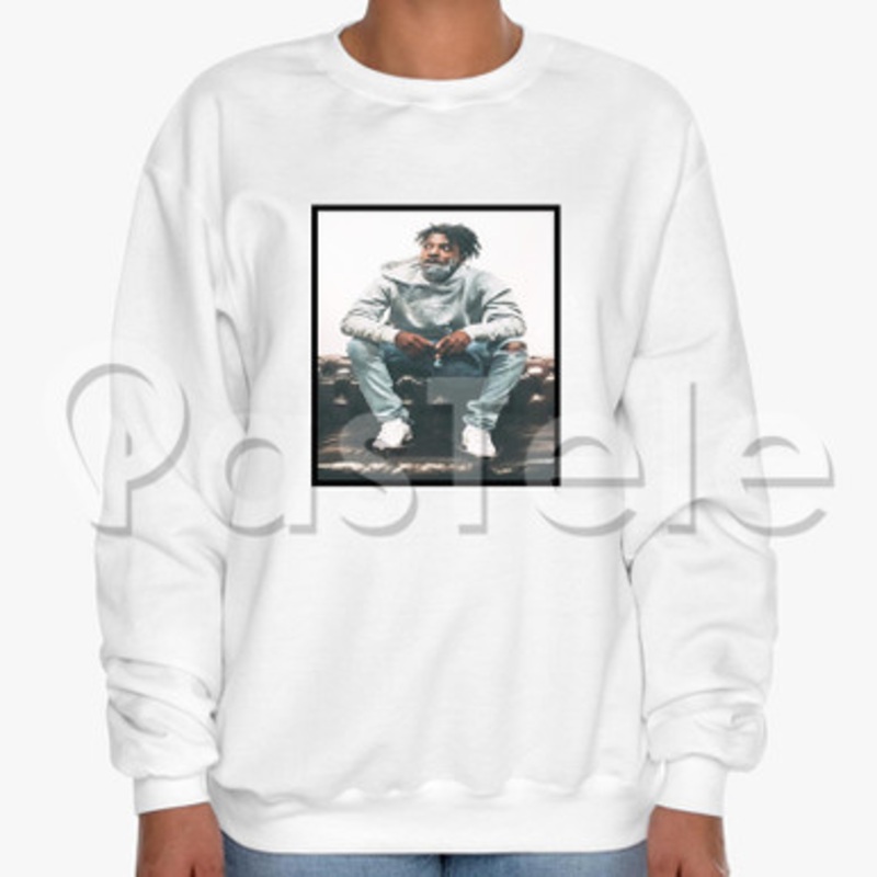 Isaiah Rashad Custom Unisex Crewneck Sweatshirt Cotton Polyester Fabric Cloth
