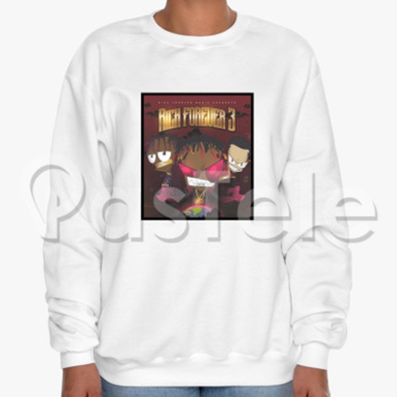 Jay Critch Rich The Kid Talk About Custom Unisex Crewneck Sweatshirt Cotton Polyester Fabric Cloth