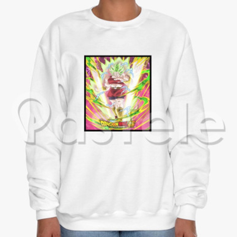 Kale Super Saiyan Dragon Ball Super Custom Unisex Crewneck Sweatshirt Cotton Polyester Fabric Cloth
