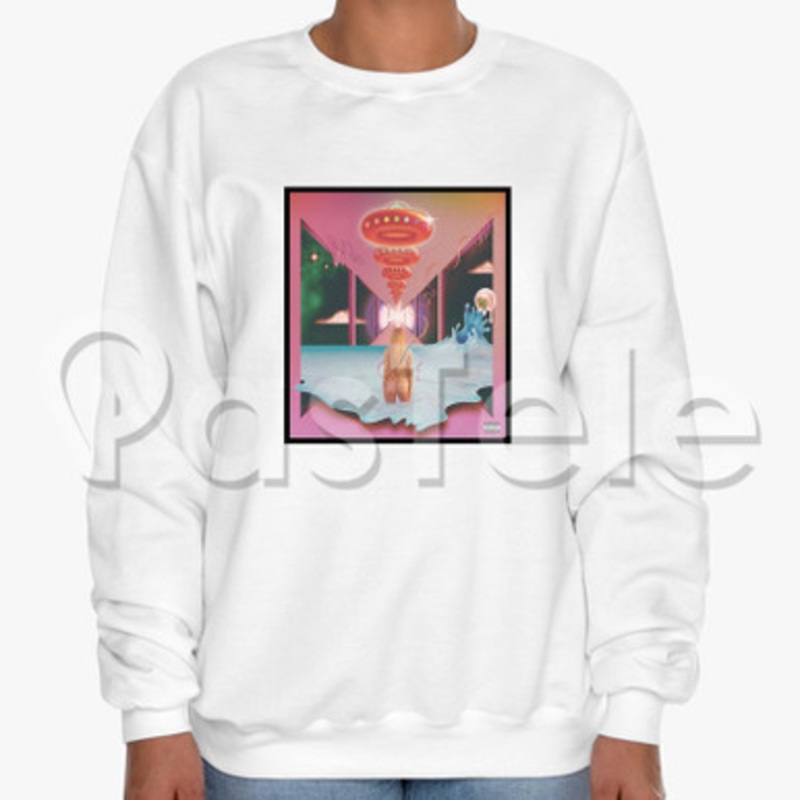 Ke ha Hymn Custom Unisex Crewneck Sweatshirt Cotton Polyester Fabric Cloth