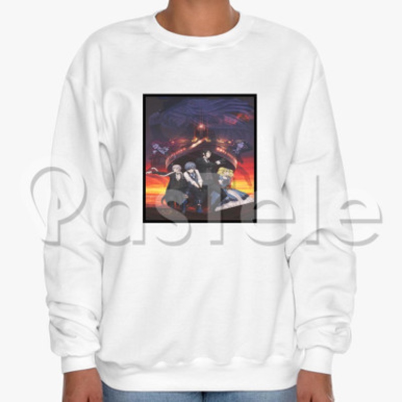 Kuroshitsuji Movie Book of the Atlantic Custom Unisex Crewneck Sweatshirt Cotton Polyester Fabric