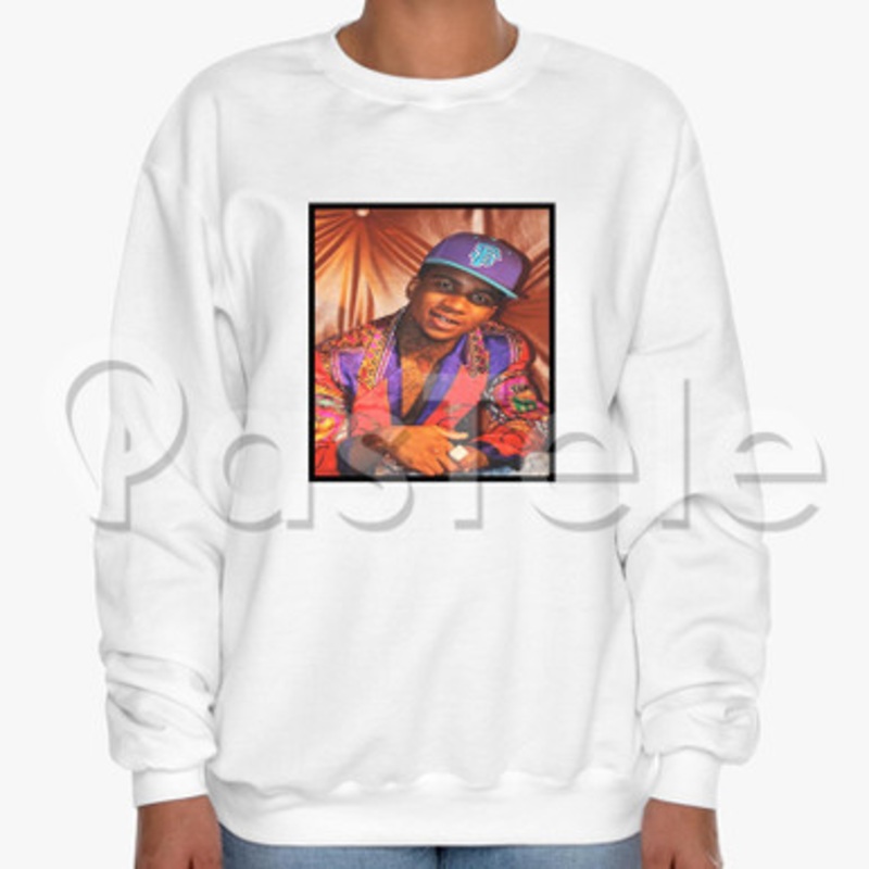 Lil B Custom Unisex Crewneck Sweatshirt Cotton Polyester Fabric Cloth