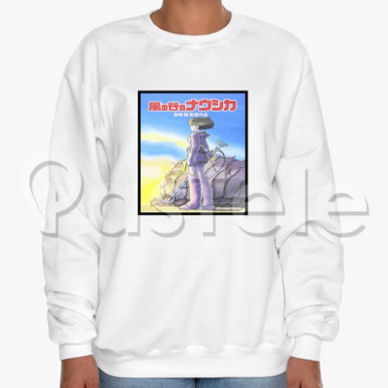 Nausica of the Valley of the Wind Custom Unisex Crewneck Sweatshirt Cotton Polyester Fabric