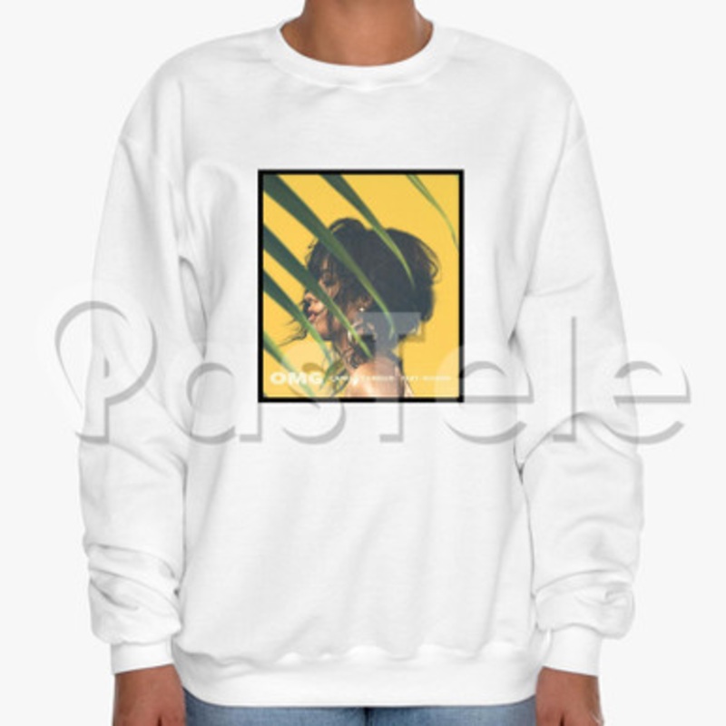 OMG Camila Cabello Feat Quavo Custom Unisex Crewneck Sweatshirt Cotton Polyester Fabric Cloth