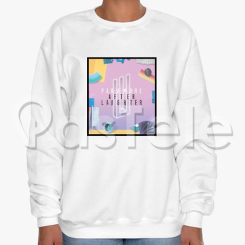 Paramore After Laughter Custom Unisex Crewneck Sweatshirt Cotton Polyester Fabric Cloth