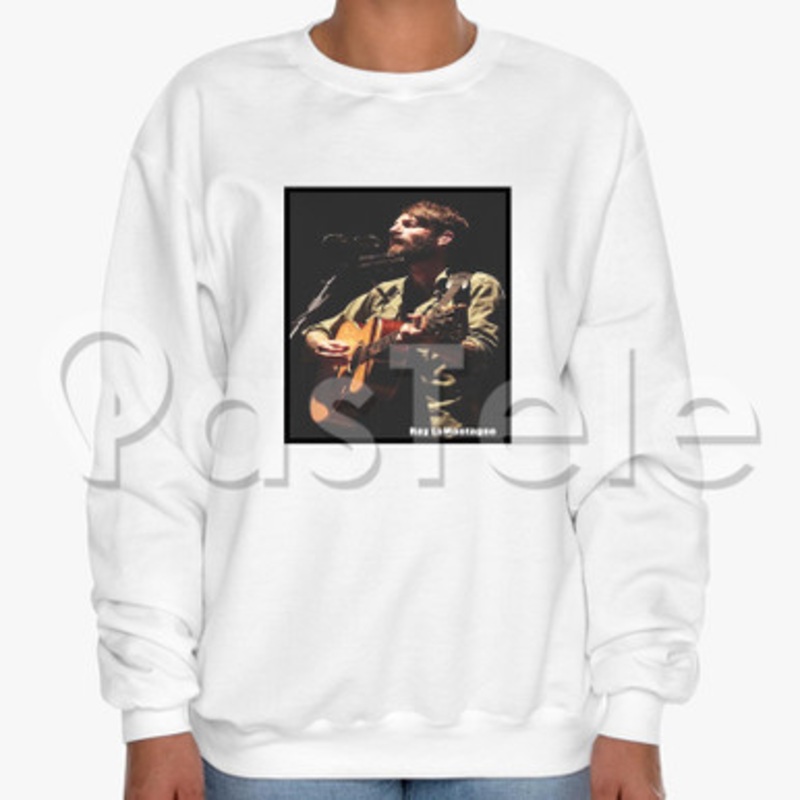 Ray La Montagne Custom Unisex Crewneck Sweatshirt Cotton Polyester Fabric Cloth