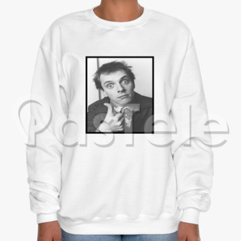 Rik Mayall Custom Unisex Crewneck Sweatshirt Cotton Polyester Fabric Cloth