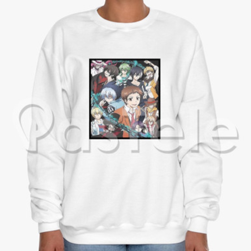 Servamp Custom Unisex Crewneck Sweatshirt Cotton Polyester Fabric Cloth