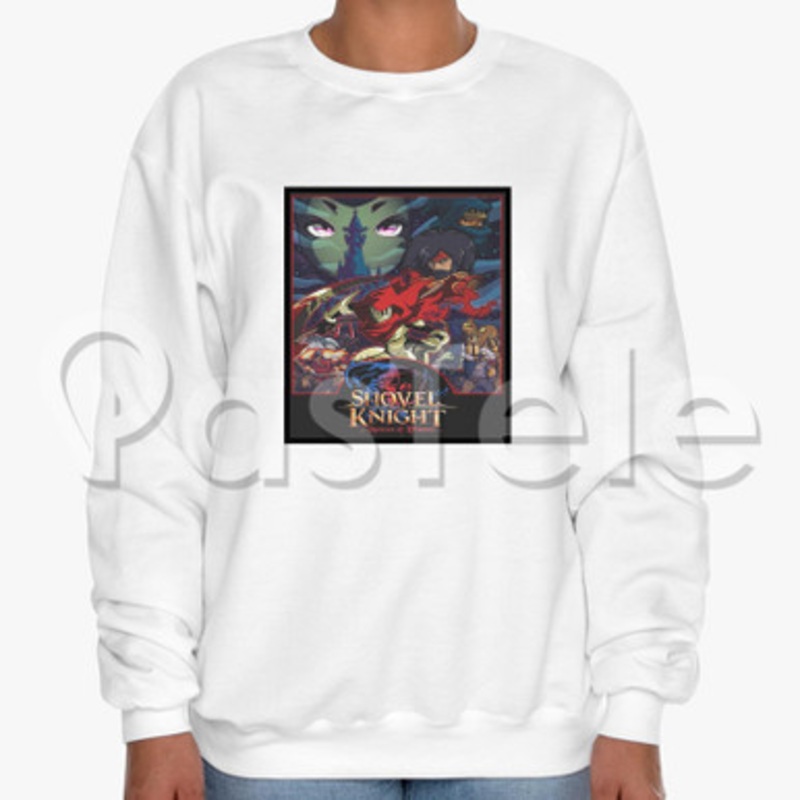 Shovel Knight Specter of Torment Custom Unisex Crewneck Sweatshirt Cotton Polyester Fabric Cloth