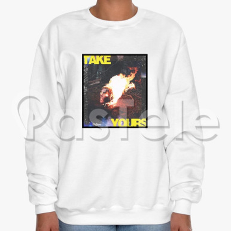 Take Yours Mike Floss Custom Unisex Crewneck Sweatshirt Cotton Polyester Fabric Cloth