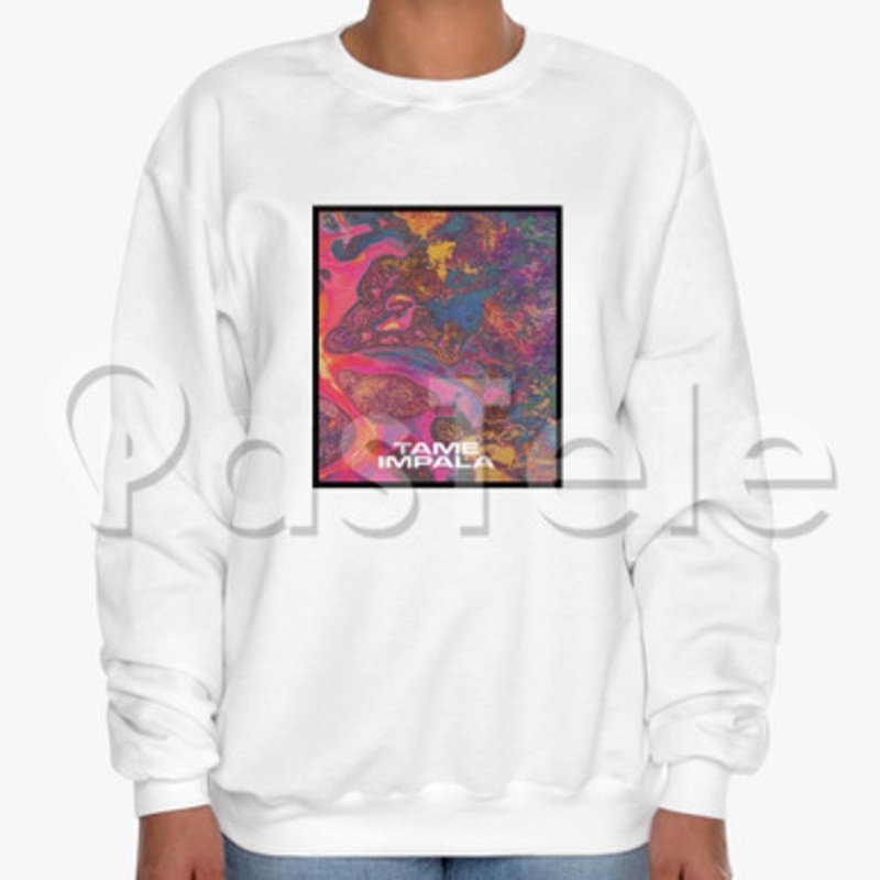 Tame Impala Art Custom Unisex Crewneck Sweatshirt Cotton Polyester Fabric Cloth