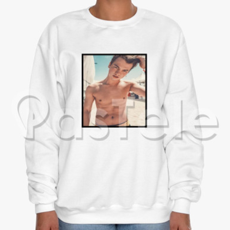 Taylor Caniff Custom Unisex Crewneck Sweatshirt Cotton Polyester Fabric Cloth