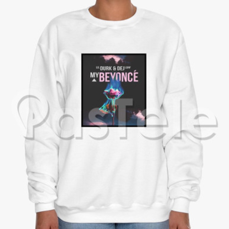 The One Lil Durk Feat De J Loaf Custom Unisex Crewneck Sweatshirt Cotton Polyester Fabric Cloth