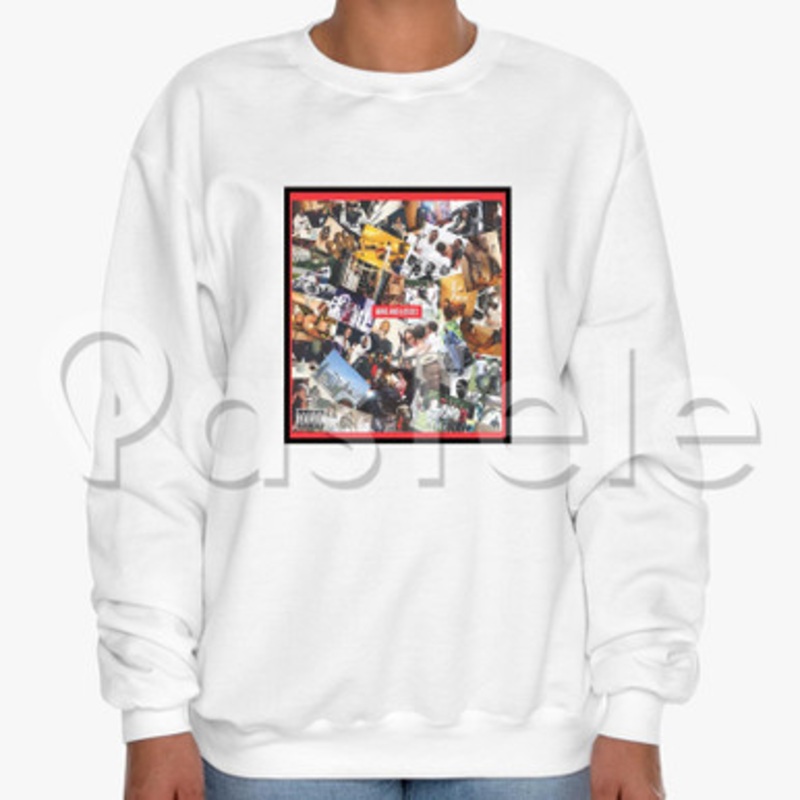 Wins And Losses Meek Mill Custom Unisex Crewneck Sweatshirt Cotton Polyester Fabric Cloth