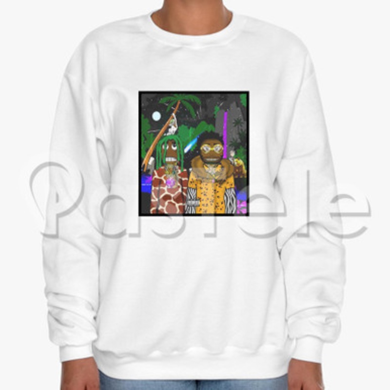 Zoboomafoo Hoodrich Pablo Juan Feat Lil Uzi Vert Custom Unisex Crewneck Sweatshirt Cotton Polyester Fabric Cloth