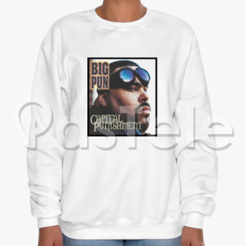 Big Pun Custom Unisex Crewneck Sweatshirt Cotton Polyester Fabric