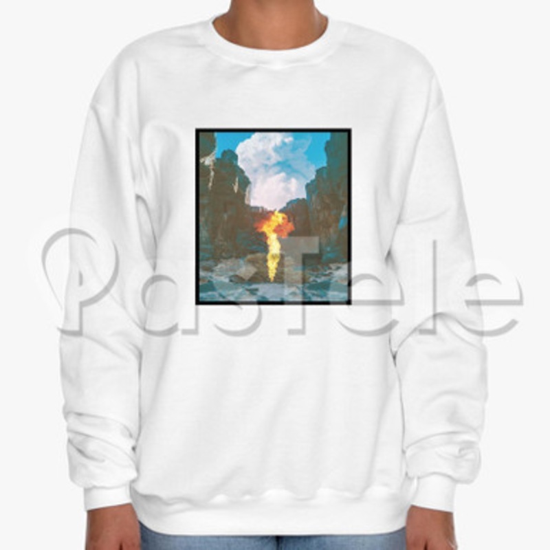 Bonobo Break Apart Custom Unisex Crewneck Sweatshirt Cotton Polyester Fabric