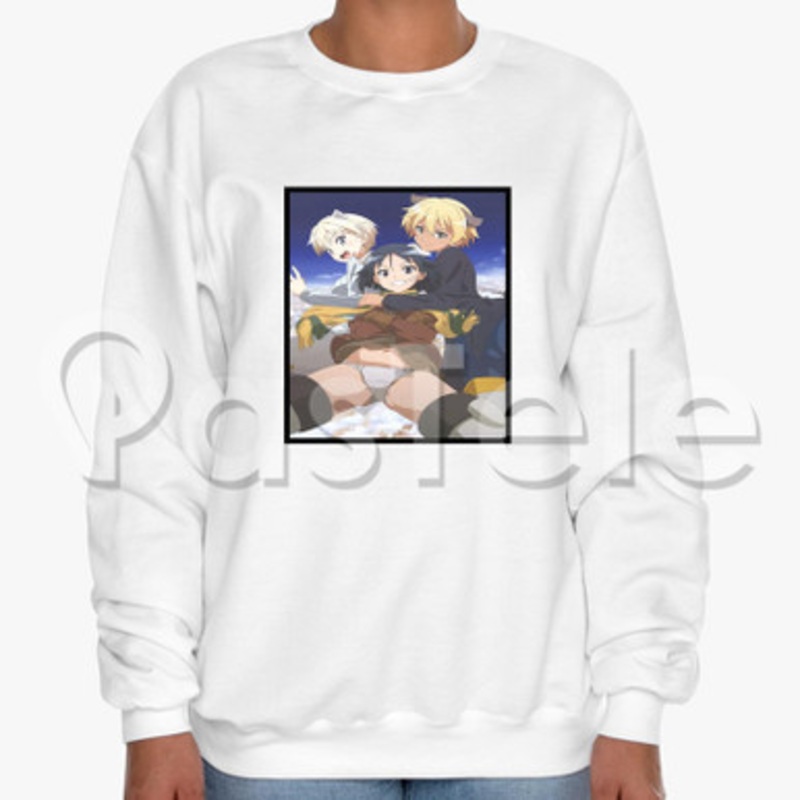 Brave Witches Custom Unisex Crewneck Sweatshirt Cotton Polyester Fabric